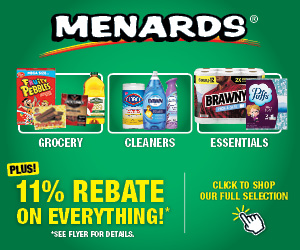 Menards Banner Ad 2025